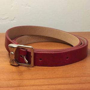 Betsey Johnson Accessories - Betsey Johnson red bow buckle belt Betsey Johnson Accessories - Betsey Johnson red bow buckle belt